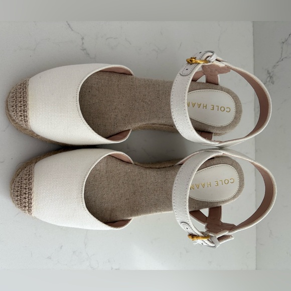 Brand new W/out tags Cole Haan linen espadrilles size 7